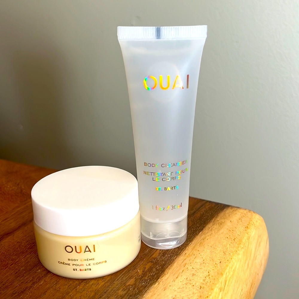 Ouai St. Barts Body Cleanser & Body Creme Duo